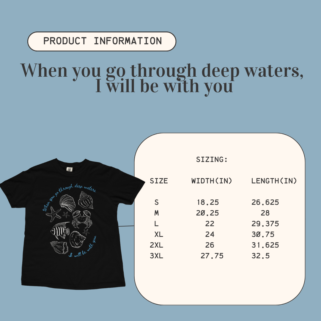 Isaiah 43:2 Shirt