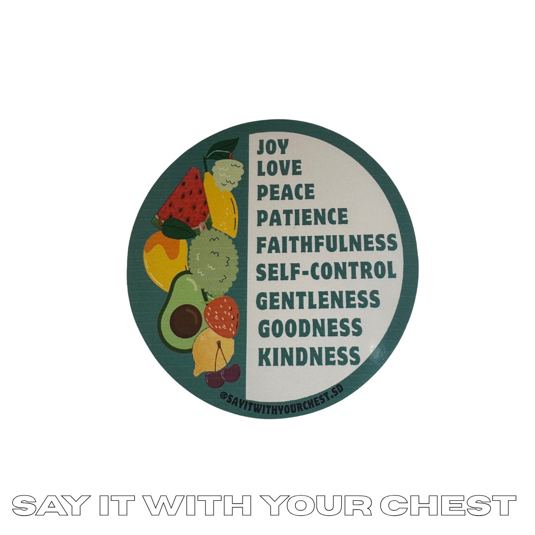 Fruits of the Spirit Sticker