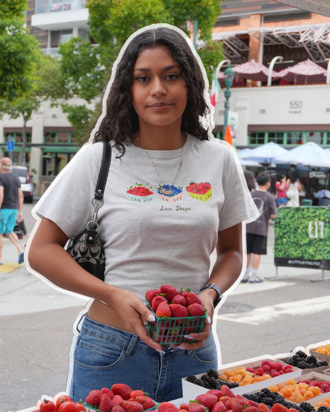 Berry Cute Farmer's Market Tee Shirt