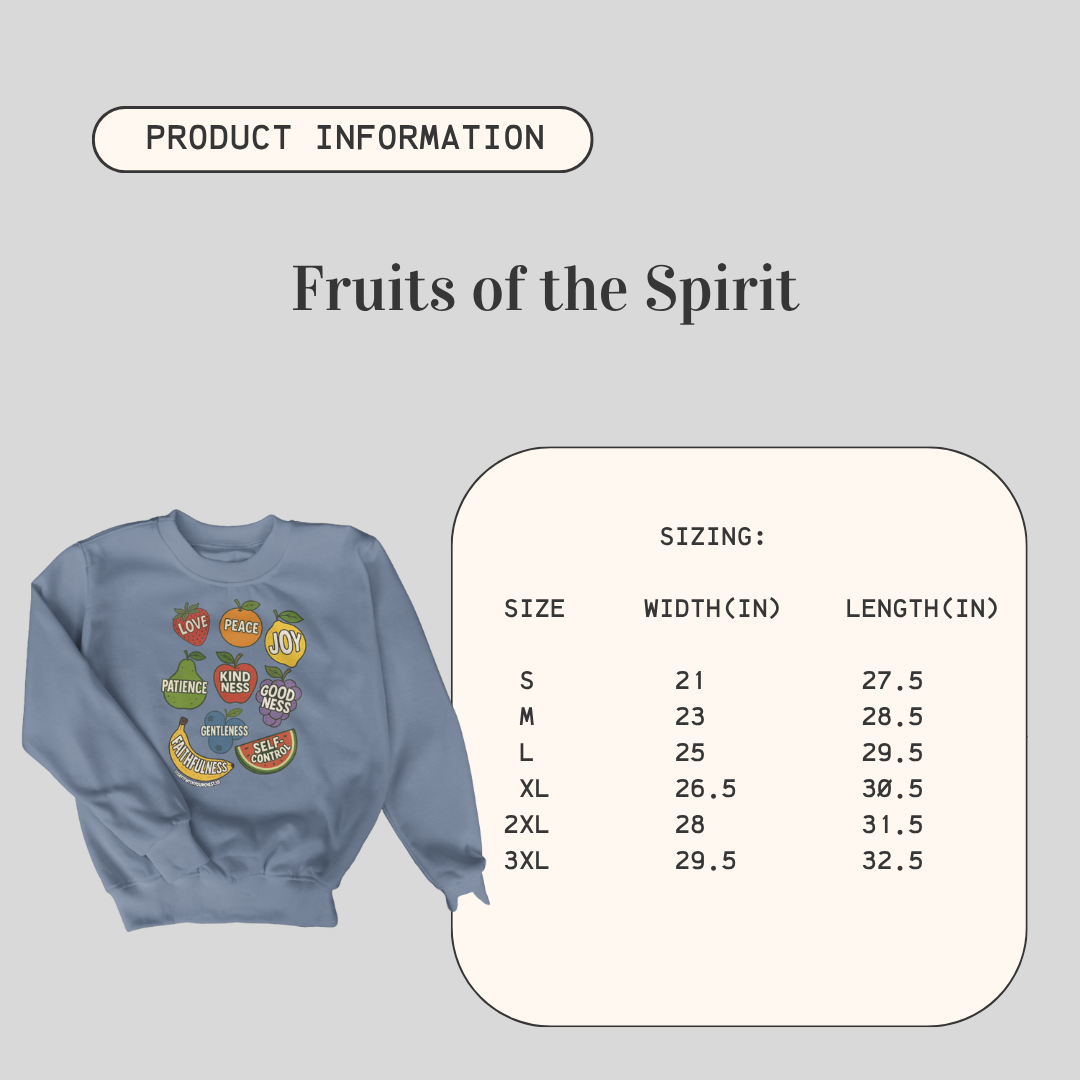 Fruits of the Spirit Crewneck