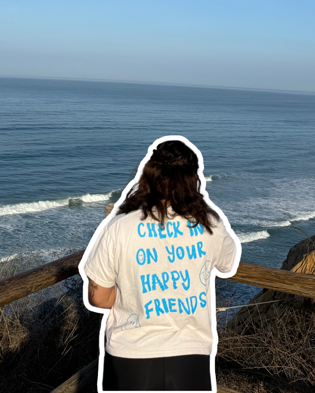 CHECK IN ON YOUR HAPPY FRIENDS Shirt