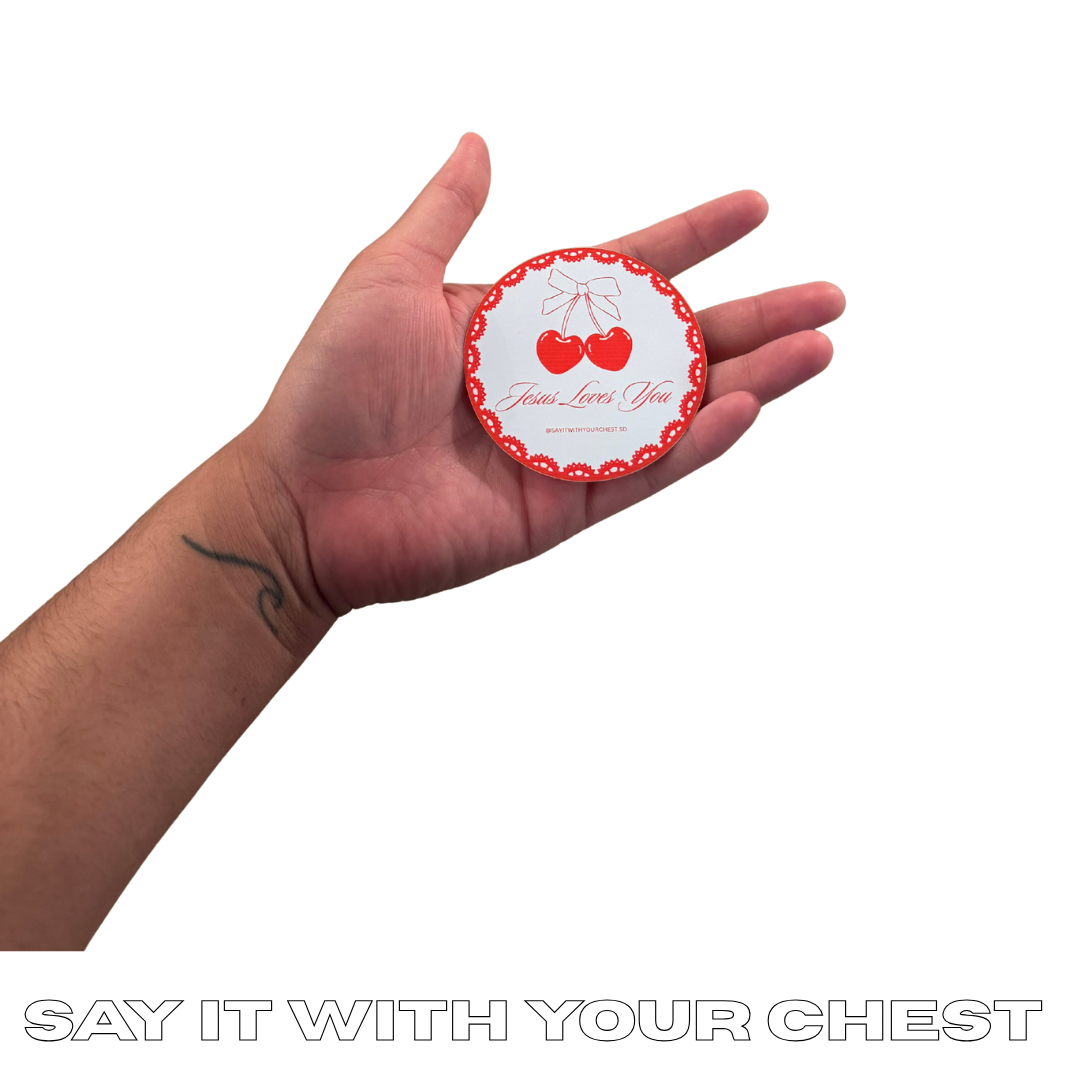 Jesus Loves You Sticker