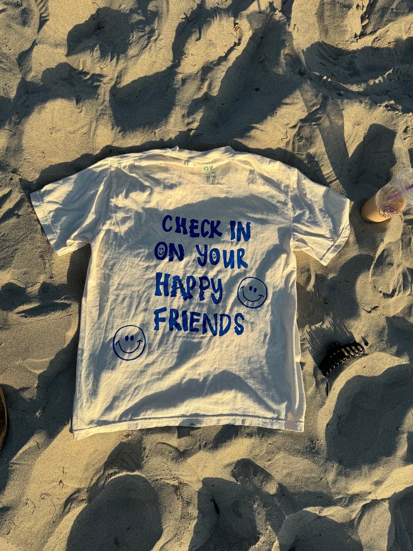 Check In On Your Happy Friends Shirt