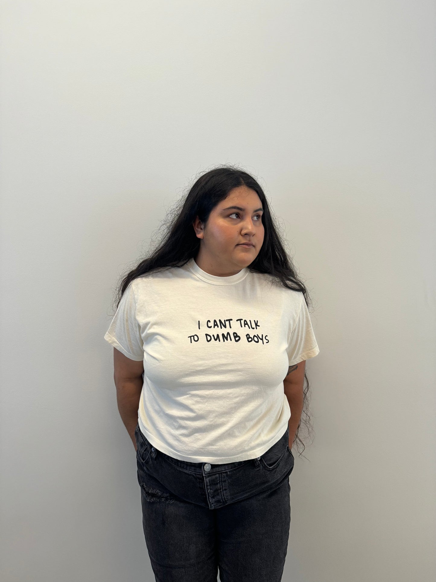 I Can't Talk to Dumb Boys Shirt